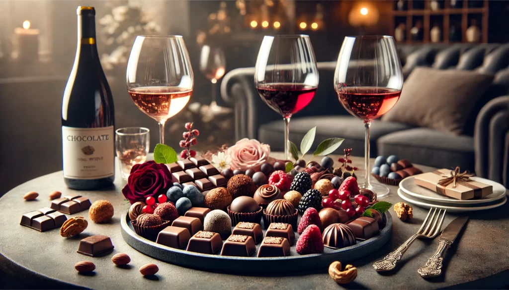 Chocolate Pairing with Wine (by ChatGPT)